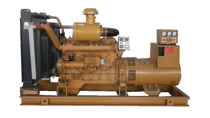 秦都上柴250kw大型柴油二手发电机组