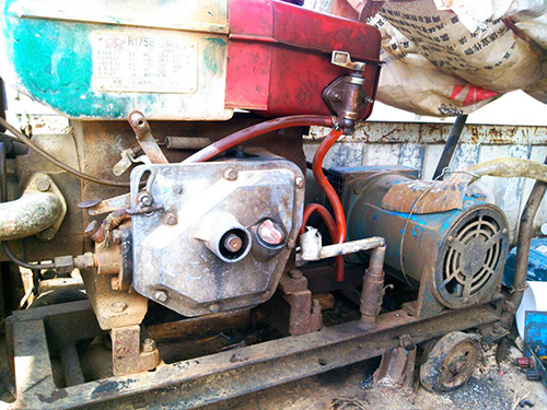 秦都单杠柴油机发电机出租